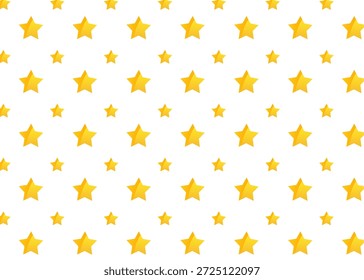 Patrón de estrella premium de lujo. Elegante fondo transparente para la marca y el embalaje. Ilustración vectorial.