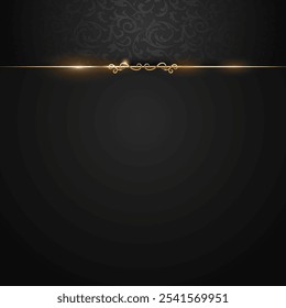 Fondo negro VIP de lujo y premium. Diseño de Plantilla para invitaciones, tarjetas, Anuncios, cubiertas y más. Vector.
