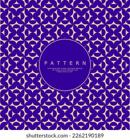 Luxury purple abstract circle seamless pattern. Geometric half circle pattern.