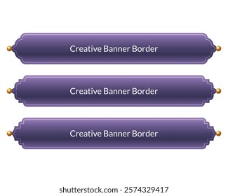 luxury purple arch arabic islamic text box title frame border set with ornamental illustration for invitation card template. Infographic template.