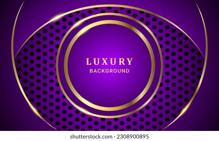 Luxury purple gradient colour abstract background for social media design vector illustration.
