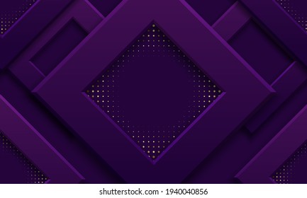 Luxury purple overlay layers background