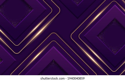 Fondo de capas superpuestas púrpura de lujo