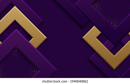 Fondo de capas superpuestas púrpura de lujo