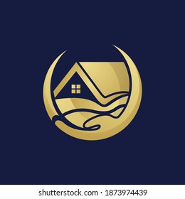 Luxury Real Estate Logo Design Template