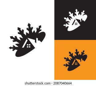 Luxury real estate logo design vector