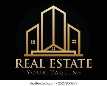 Luxury Real Estate Logo Design Template