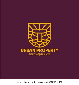 Luxury real estate Logo, Vector Logo template