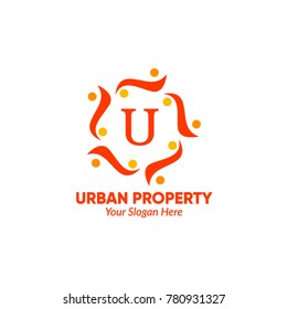 Luxury real estate Logo, Vector Logo template