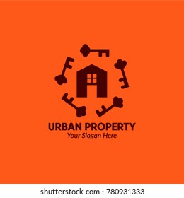 Luxury real estate Logo, Vector Logo template