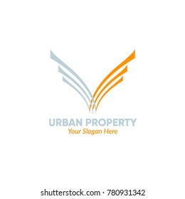 Luxury real estate Logo, Vector Logo template