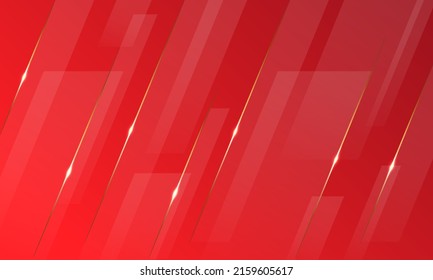 luxury red background with gold stripes