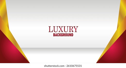 luxury red gold luxury background