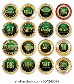 Luxury retro badge and labels collection
