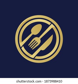 Luxury Rounded Restaurant Logo Design Template