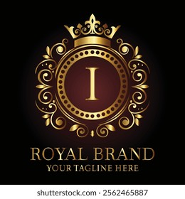 Luxury Royal Brand Logo I Design for Premium Businesses and Elegant Branding  
