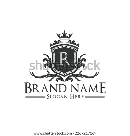 Luxury Royal Crest Heraldic  Logos