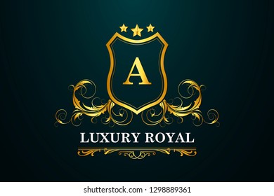 Luxury, Royal and Elegant Logo Vector Design