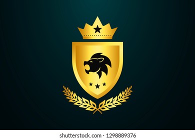Luxury, Royal and Elegant Logo Vector Design