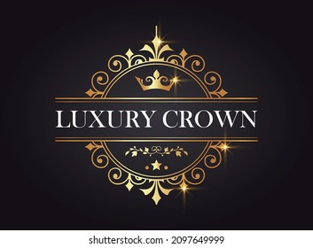 Luxury, Royal and Elegant Logo Vector Design