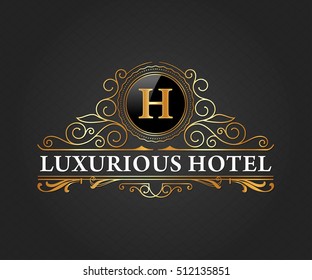 Luxury, Royal and Elegant Logo Vector Design