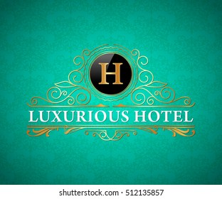 Luxury, Royal and Elegant Logo Vector Design