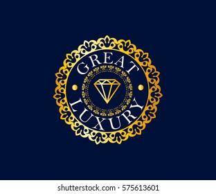 Luxury, Royal and Elegant Logo Vector Design, Beautiful Template Eps 10