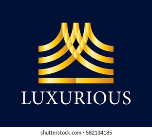 Luxury, Royal and Elegant Logo Vector Design, Beautiful Template Eps 10