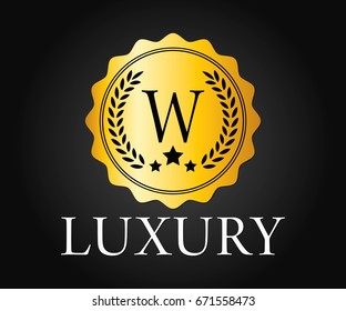 Luxury, Royal and Elegant Logo Vector Design, Beautiful Template Eps 10