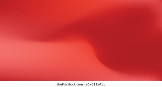 Fondo de gradiente rojo real de lujo. Transiciones suaves modernas, efecto vibrante y dinámico. Para Navidades, tarjetas de San Valentín y marca y embalaje modernos. Ilustración vectorial, EPS 10.