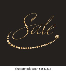 Luxury sale label