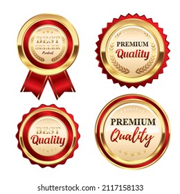 Luxury sales business promotion gold labels