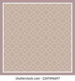 luxury scarf pattern design