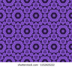 luxury seamless background. geometric floral pattern. oriental design. vector illustration.