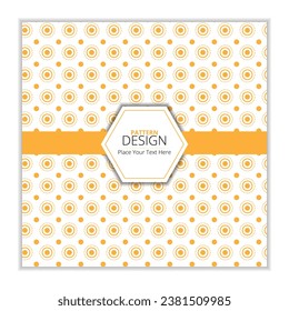 Luxury seamless geometric pattern design