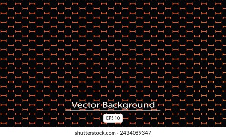 Luxury seamless geometric pattern. Grid hexagonal texture Dark vector background with golden honeycomb honey for design banner or poster, stock vector illustration