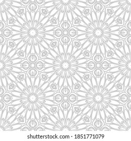 Luxury seamless geometric pattern. Vector illustration. For interior design.