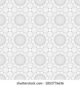 Luxury seamless geometric pattern. Vector illustration. For interior design.