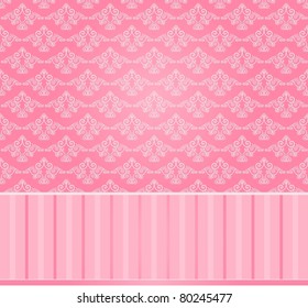 Luxury seamless gothic background. Vector