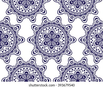 Luxury Seamless oriental pattern vector illustration