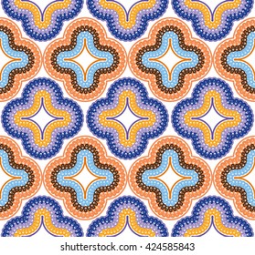 Luxury Seamless oriental pattern vector illustration