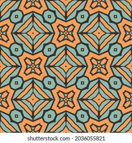 Un adorno impecable de lujo. Diseño de forma de patrón abstracto listo para imprimir