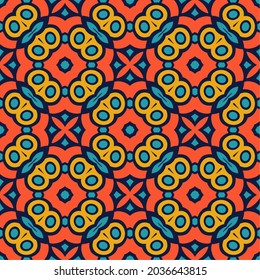 Luxury seamless ornament. Abstract pattern shape design ready for print
