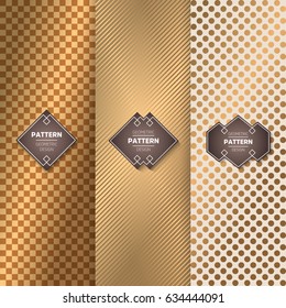 Luxury seamless pattern collection