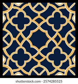 Luxury seamless pattern in oriental style. Vector illustration.
Seamless pattern with decorative ornament. Vector illustration for web design or print.
