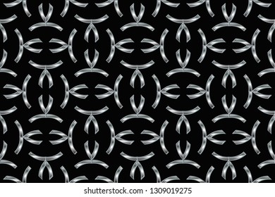 Luxury seamless pattern ornament in Eastern style. Vector illustration