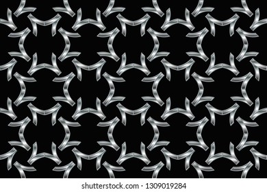 Luxury seamless pattern ornament in Eastern style. Vector illustration