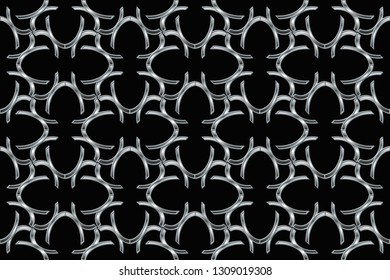 Luxury seamless pattern ornament in Eastern style. Vector illustration