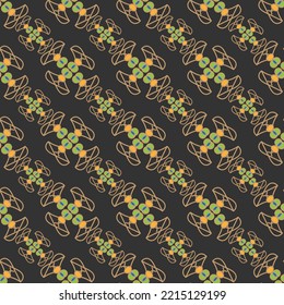Luxury seamless pattern with ornaments