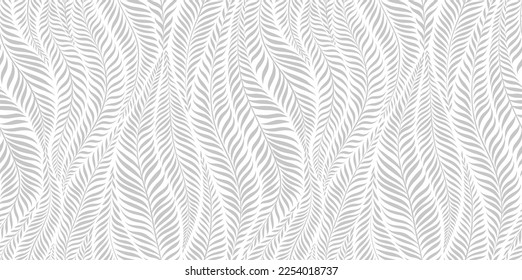 Luxury seamless pattern with palm leaves. Modern stylish floral background. Vector illustration.